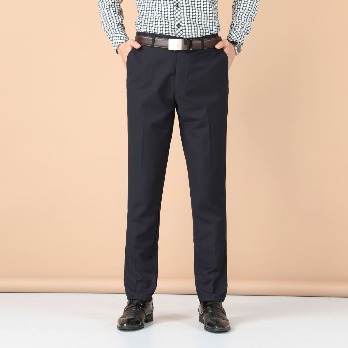 Men’s Business Dress Trousers – Slim & Straight Fit