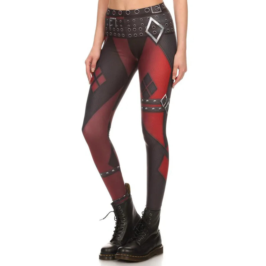Summer Women Mermaid Printed Galaxy Leggings Animal Donald Duck Cartoon Characters Legging Pants Black Milk Leggins G L-1467