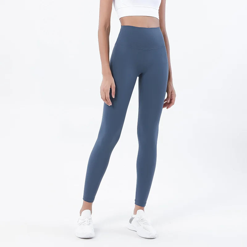 TRY TO BN Yoga Pants Leggings Women Naked Feeling High Waisted Workout Seamless Sports Fitness GymLeggings Push Up Tights Women