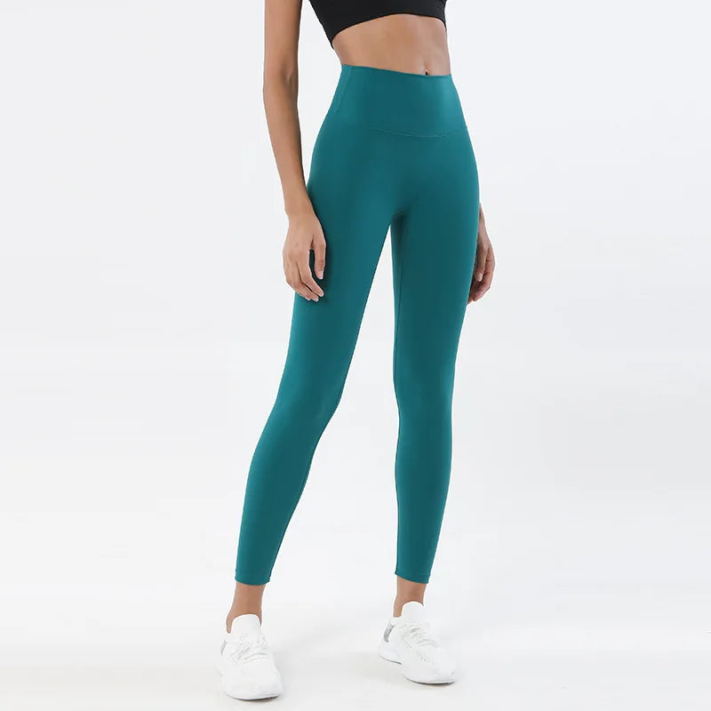 TRY TO BN Yoga Pants Leggings Women Naked Feeling High Waisted Workout Seamless Sports Fitness GymLeggings Push Up Tights Women