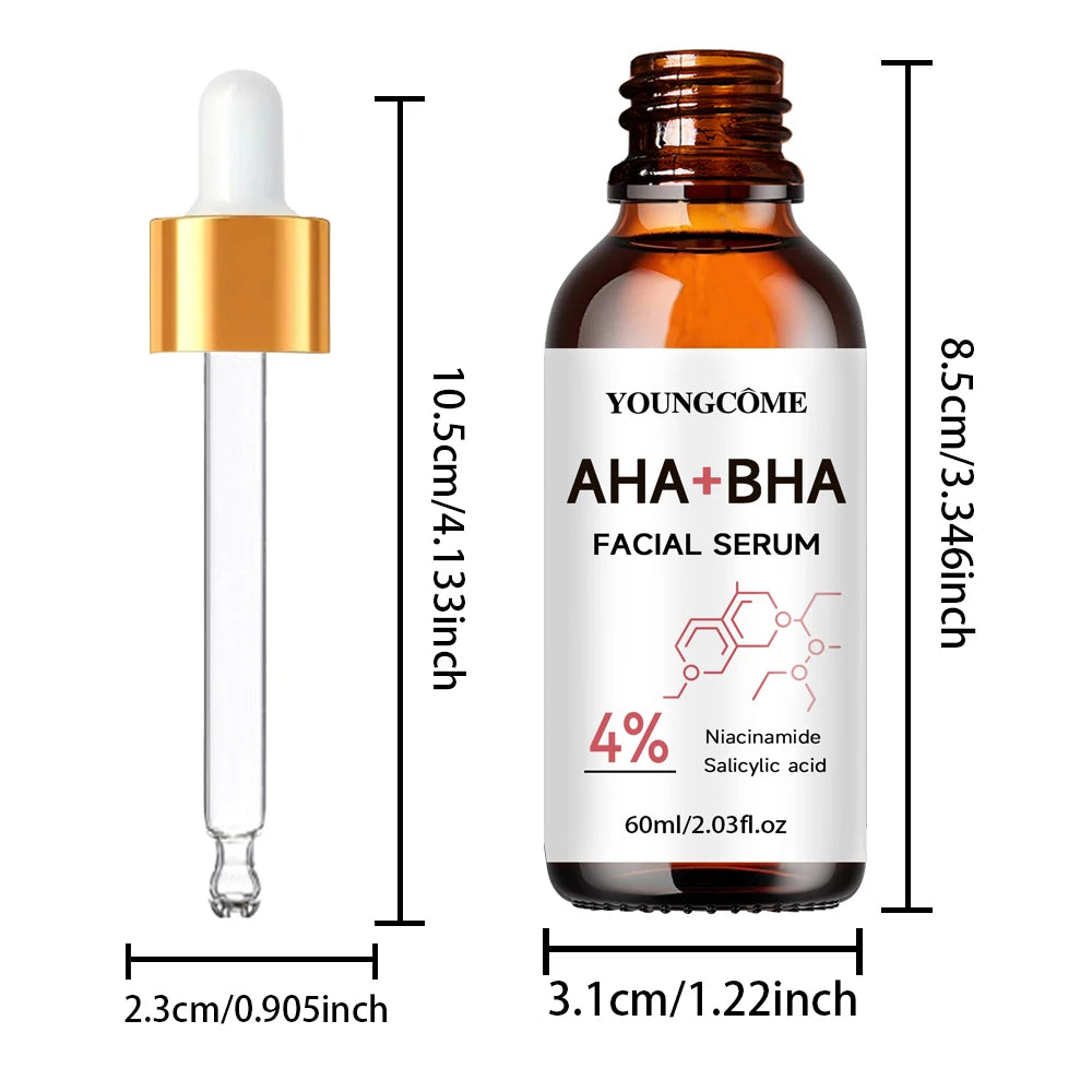 Salicylic Acid Facial Serum Firming Even Skin Tone,unclogs Pores oil Control Lightening Fine Lines Fast Absorption Face Care 