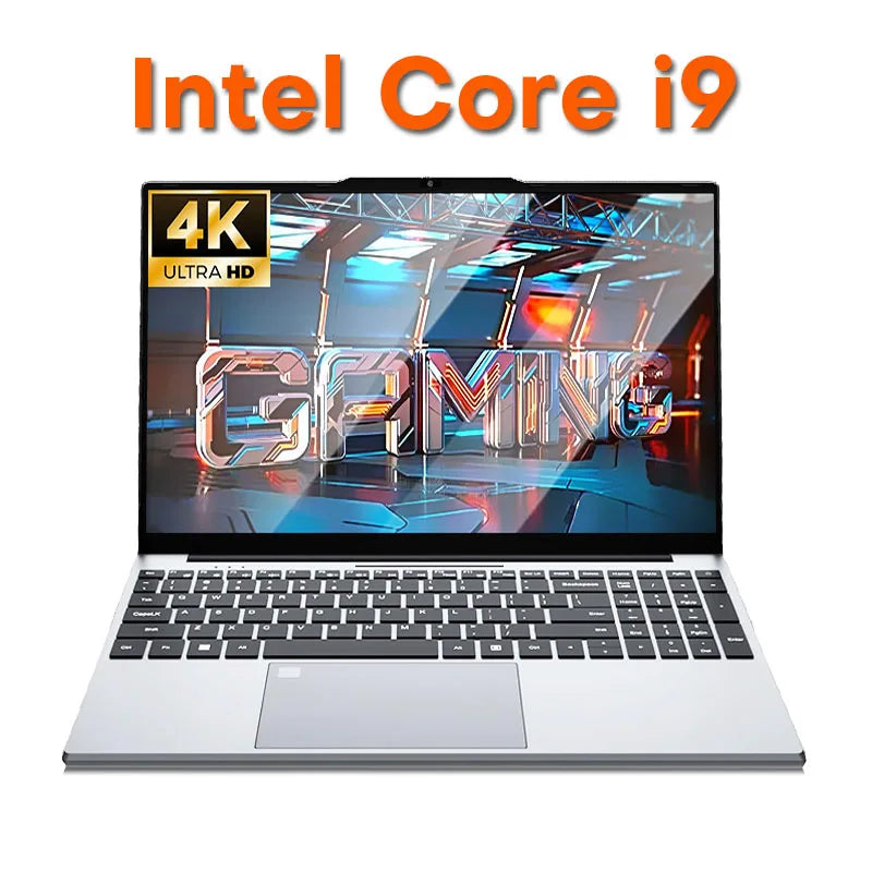 2026 15.6' Intel Core I9 9900U Laptop Computer PC Windows 11 Pro 16GB RAM 1TB 2TB SSD Laptops Office Fingerprint Unlock Game PC