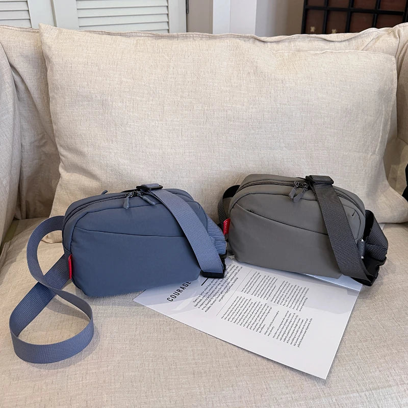 New Nylon Chest Bags Banana Bag For Women Sling Crossbody Waist Pack Unisex Waist Bag Casual Fanny Packs High Quality Belt Bag