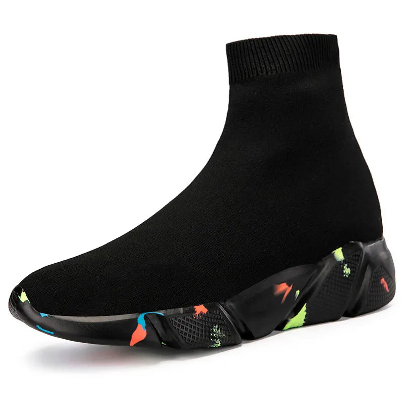 MWY Women's Sports Shoes High Top Warm Socks Shoes Casual Sneakers Men Zapatillas De Mujer Ofertas Walking Shoes Size 35-47