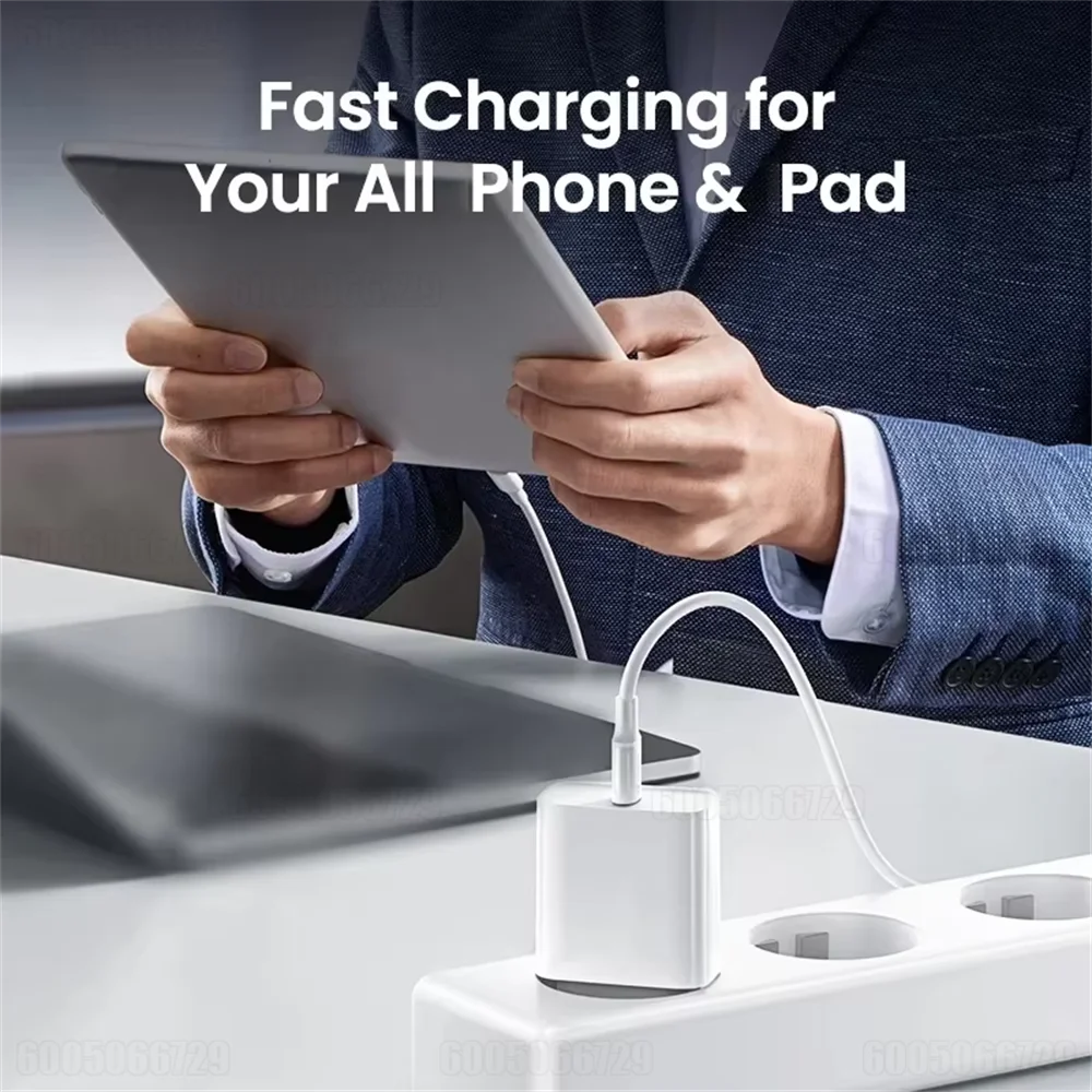 Original 40W Fast Charger Type C Adapter For iPhone 18 Pro Max 17 Pro Max Duo 17 Air 15 14 13 12 16 Pro Max USB C Charging Cable