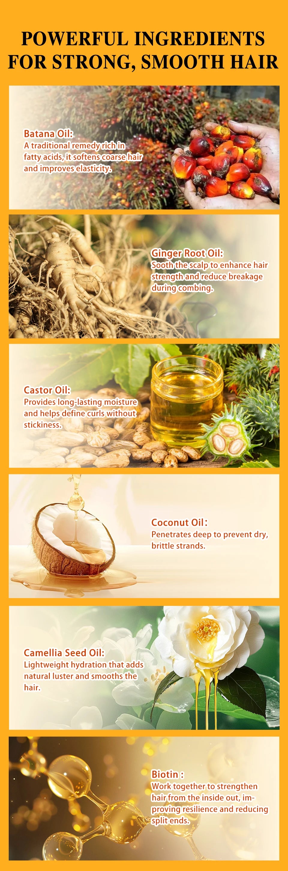 Batana Hair Mask Batana Conditioner Oil 100% Natural Hair Care Oil Prevent Hair Loss Nourishes Dry Hair Ends Improves Smoothness