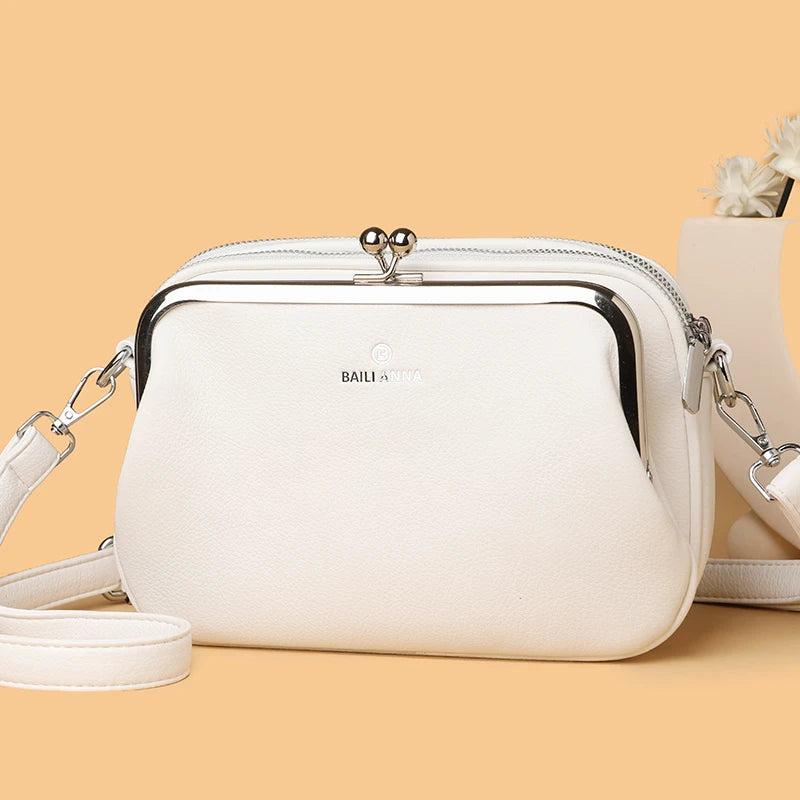 Fashion Women's Bag Daily Purse Handbags Designer Luxury Brand Ladies Shoulder Bags Soft Leather Luxury Versatile Crossbody Bags