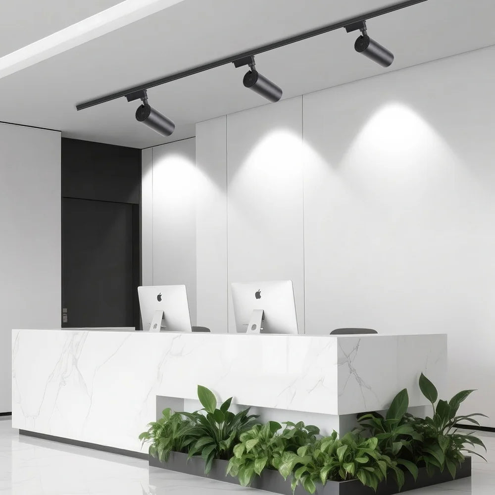 Bright Track Spotlight AC180-265V COB Ceiling Lighting Indor for Living Room Store Track Lights Set Rail Decor Led Track Lamp