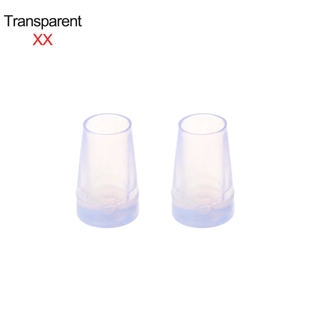 1 Pair Heel Protector Useful Antislip High Heeler Stoppers Wearable Non-slip Round Heel Shockproof Shoes Accessories