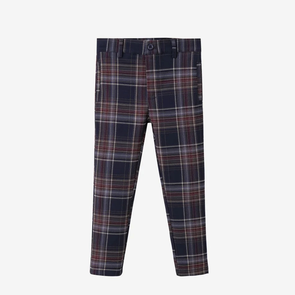 (Ship out in 1 day) AS AW26 ISRAEL Pinstripe Windsor Collection with knitting children clothes shirt