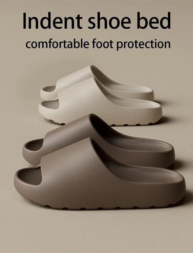 Fashion Brand Women Slippers Classic Sports Sandals Men Casual EVA Flat Slippers Unisex Outdoor Indoor Shoes Beach Slides