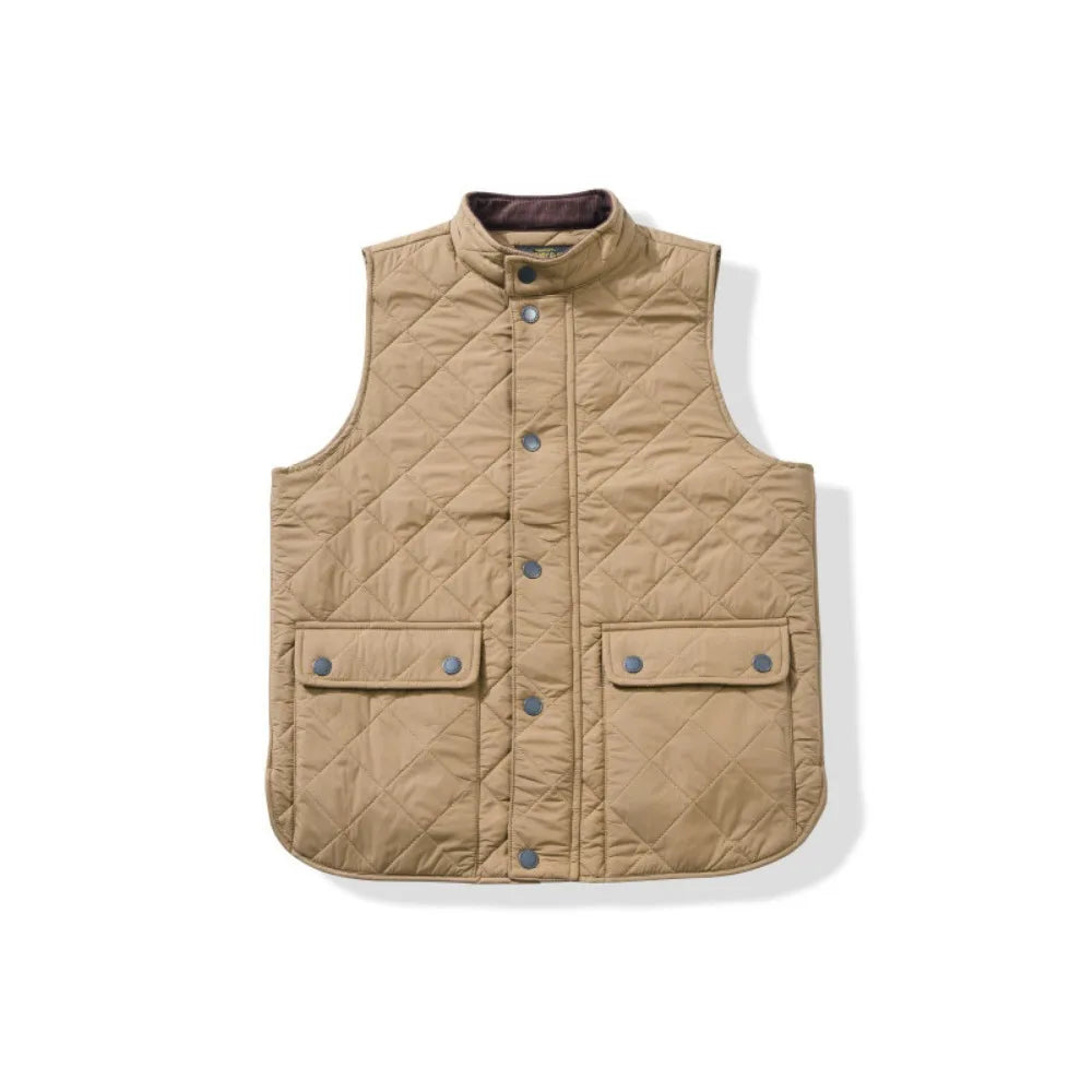 New corduroy thick plus cotton quilted vest for men for autumn and winter