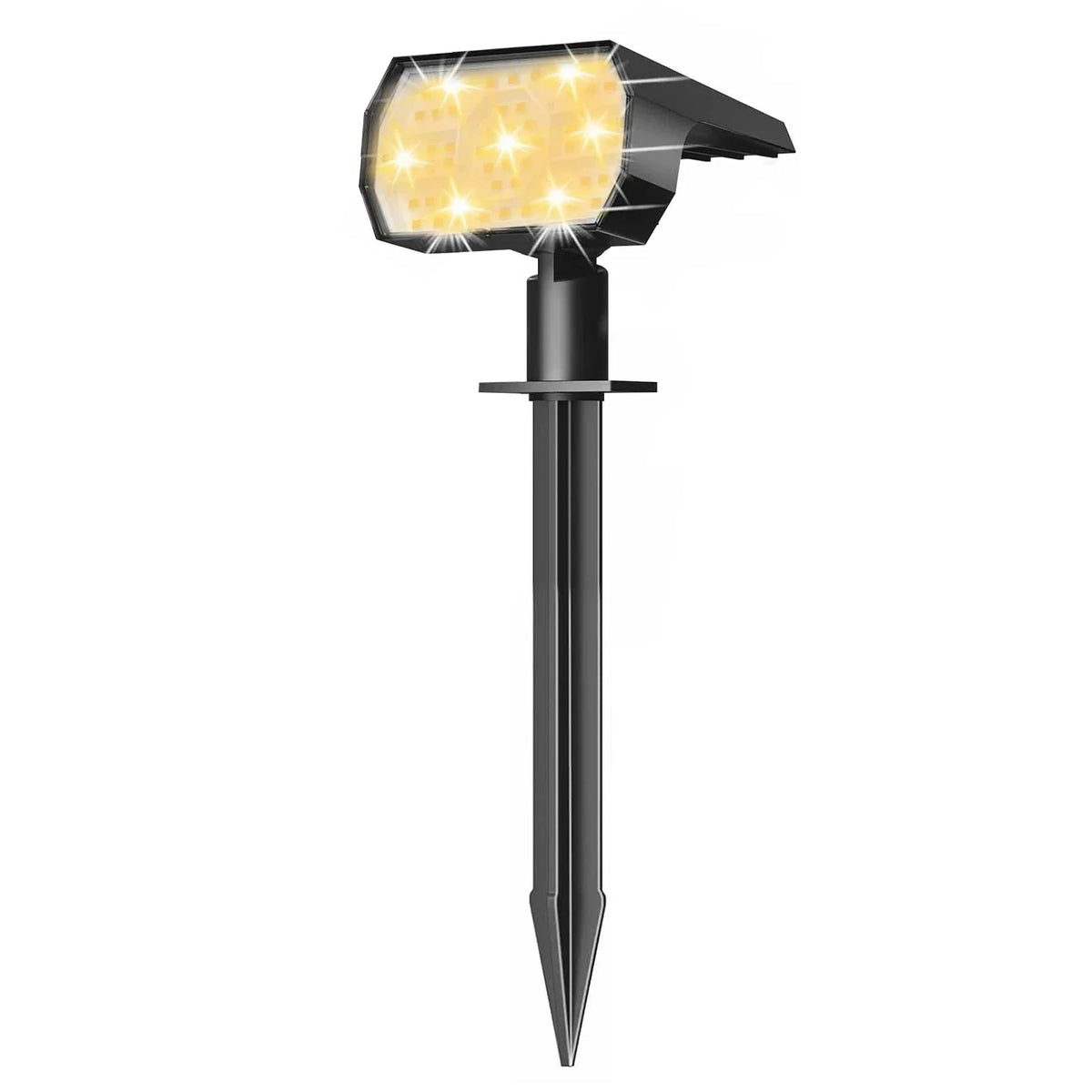 Solar Lights Outdoor, IP68 Waterproof, 56 LEDs, 3 Modes, Solar Powered Garden/Yard Spotlights 