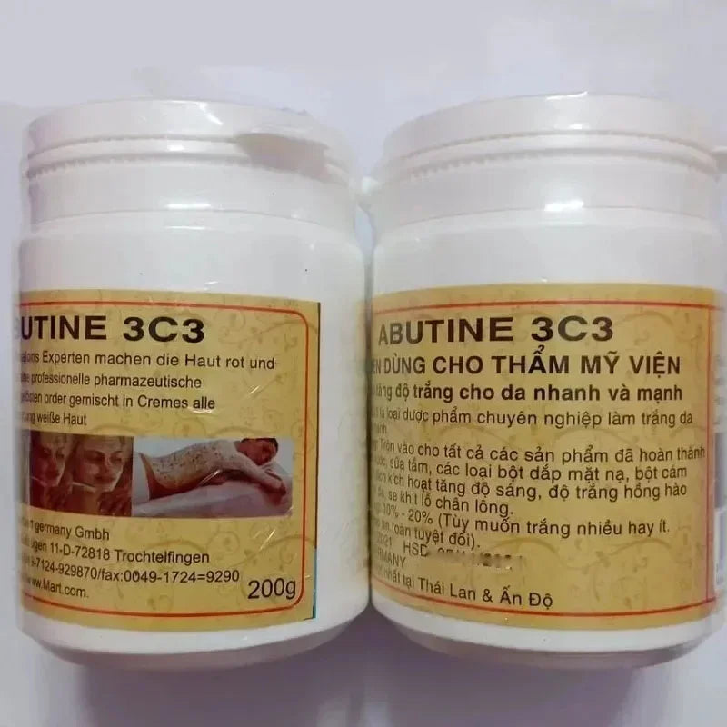 200g hàng thái, kem body kích trắng arbutin 3c3 hủ dòng kem dưỡng trắng nhanh chuyên sâu cho bạn làn da trắng sáng hơn
