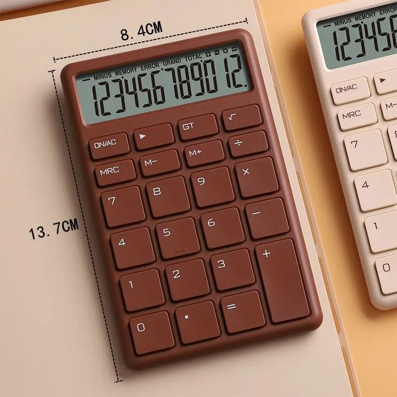 Student Calculator Simple Design Basic Calculator High Sensitivity Button Portable Calculator Student Stationery Supplies