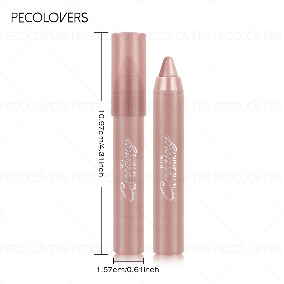 1PC Matte Lipstick Pen-Easy Glide, Long-Lasting, Non-sticky, Soft Comfortable Texture, Compatible With Various Lip Looks, Daily