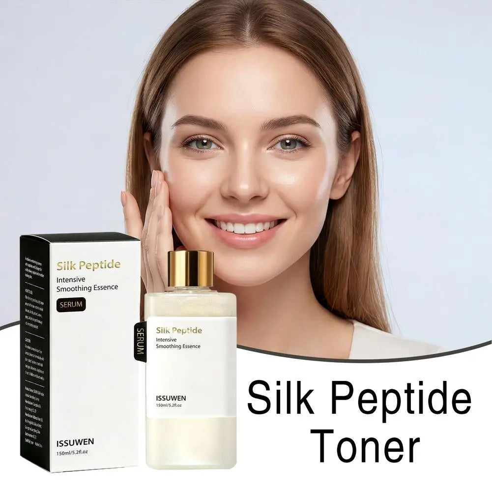Korean Brand Collagen Face Care 150ml Fine Line Reduction Refreshing Hydrating Serum Silk Peptide Intensive Smoothing Essence