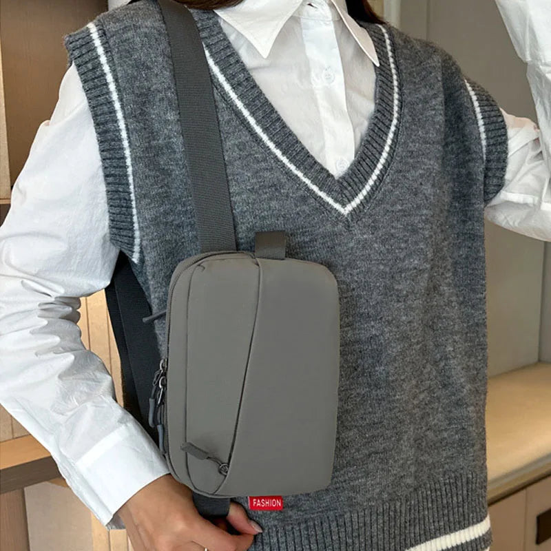 New Nylon Chest Bags Banana Bag For Women Sling Crossbody Waist Pack Unisex Waist Bag Casual Fanny Packs High Quality Belt Bag