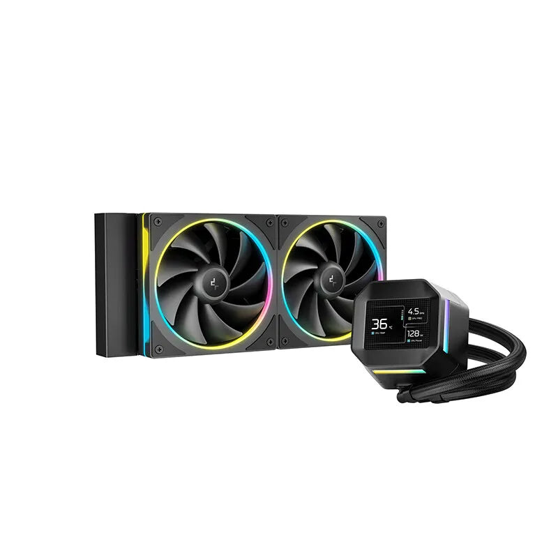 LM240 BlackWater-Cooled Radiator PWM Speed Control Water Pump with ARGB Fan for Computer Case