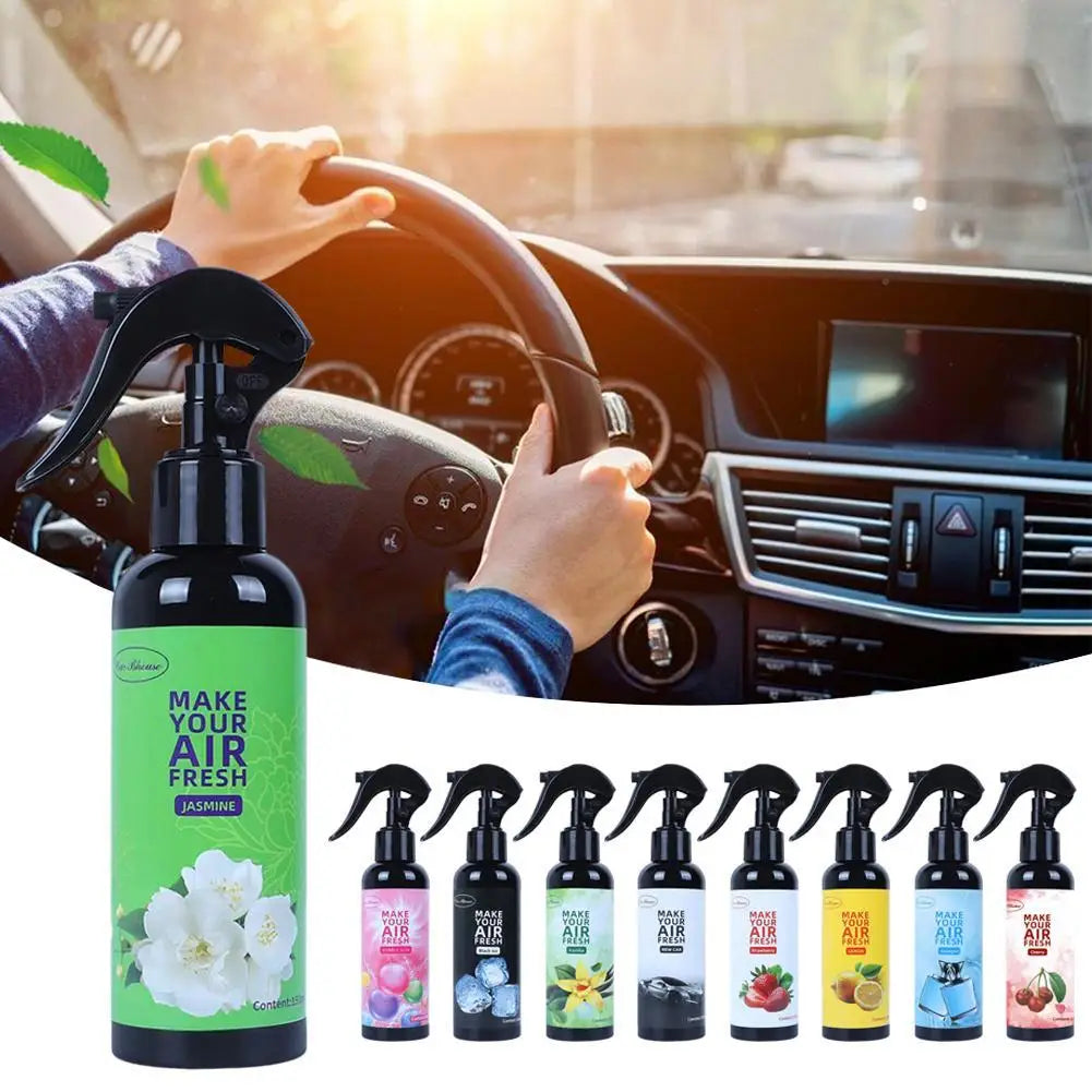 150ML Car Air Freshener Hand Spray Perfume Odor Eliminator Essential Long-Lasting Home Air Purification Deodorization