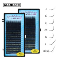 GAHAMACA Eyelash Extension 0.07mm C/D/L/LU Curl Lash 3dW-Shape Eyelashes Extension Natural Soft Premade False Lashes ๏ปฟWholesaled