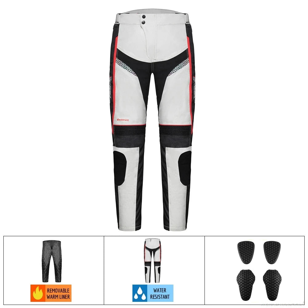 Waterproof Motorcycle Jacket Men Blouson Moto Autumn Winter Cold-proof Motocross Motorbike Riding Clothing Motorcycle Equipment