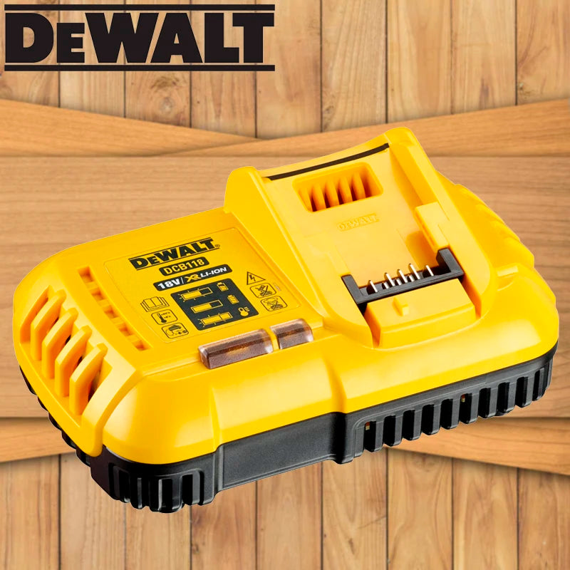 DEWALT Original Charger DCB1102 DCB1104 DCB118 18V/20V Internal Fan Cooled Lithium Battery Universal Charger