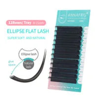 GAHAMACA Eyelash Extension 0.07mm C/D/L/LU Curl Lash 3dW-Shape Eyelashes Extension Natural Soft Premade False Lashes ๏ปฟWholesaled