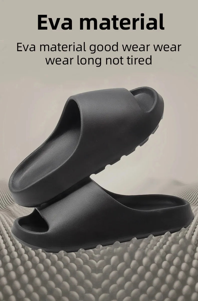 Fashion Brand Women Slippers Classic Sports Sandals Men Casual EVA Flat Slippers Unisex Outdoor Indoor Shoes Beach Slides