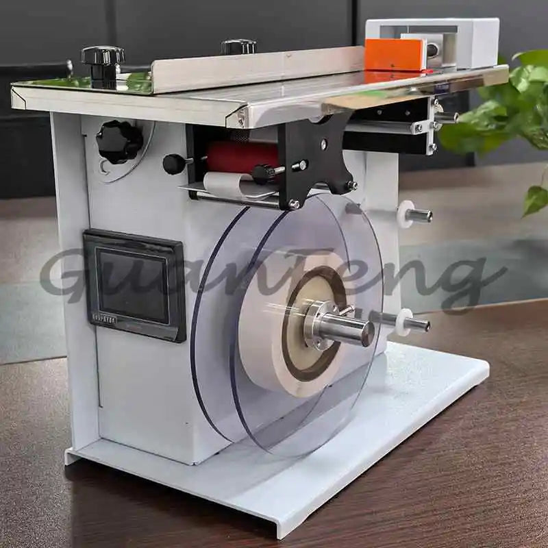 Desktop Corner Sealing Labeling Machine Color Box 90 Degree Sticker
