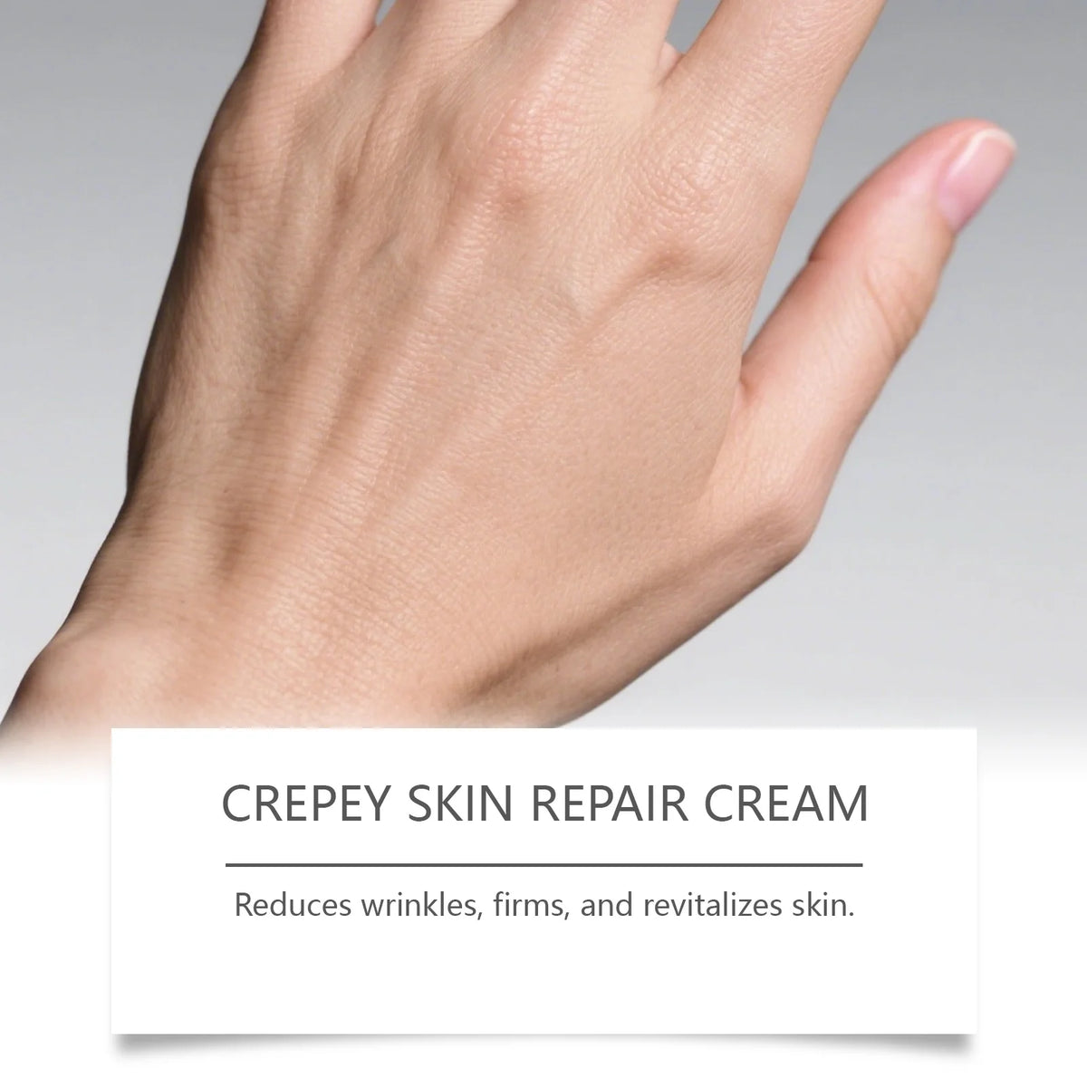 OceAura Crepey Skin Repair Cream Deep Nourishing Anti Wrinkle Sagging Reduction Elasticity Restoring Smoothing Skin Care Lotion