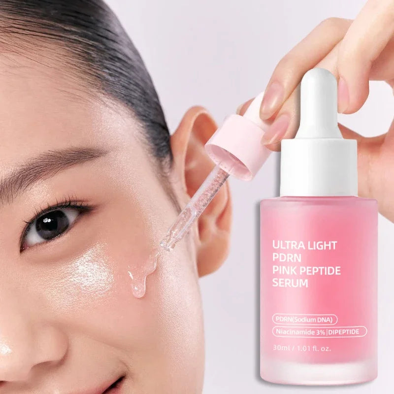 Pdrn Pink Peptide Serum Nad+ Collagen Firming Facial Essence Niacinamide Hydrating Serum Improve Elasticity Nourishing Face Care