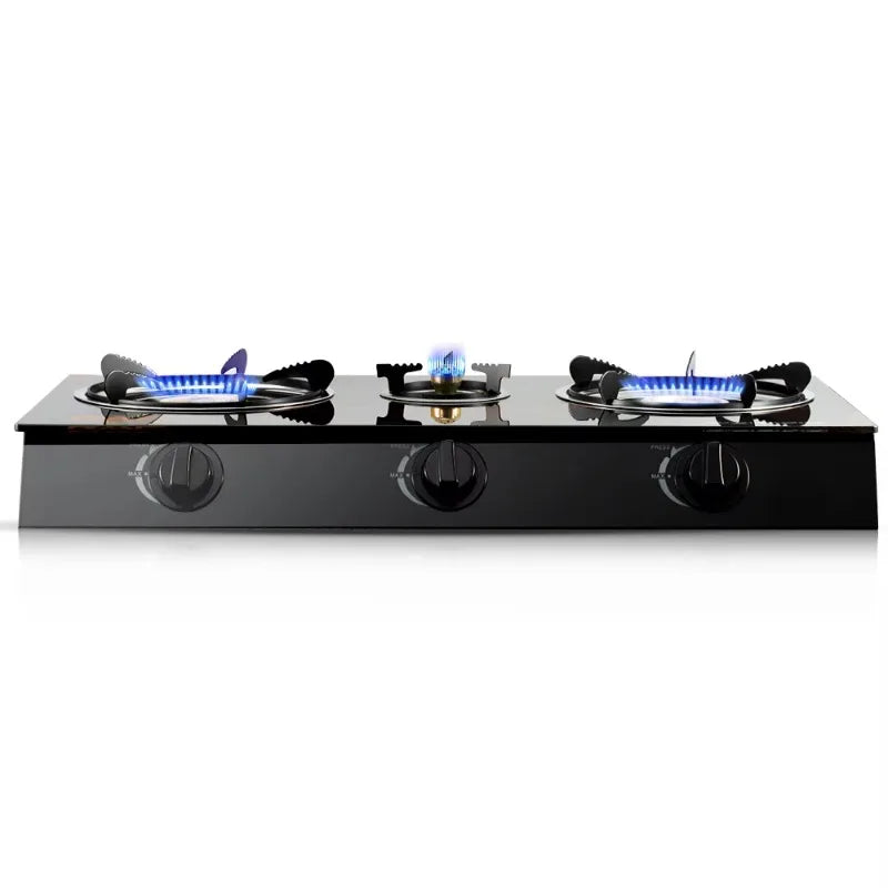 Air Force Hot Sale Home Cooking Gas Stove with Electronic Ignition and Flame Fault Protection 3 Burners