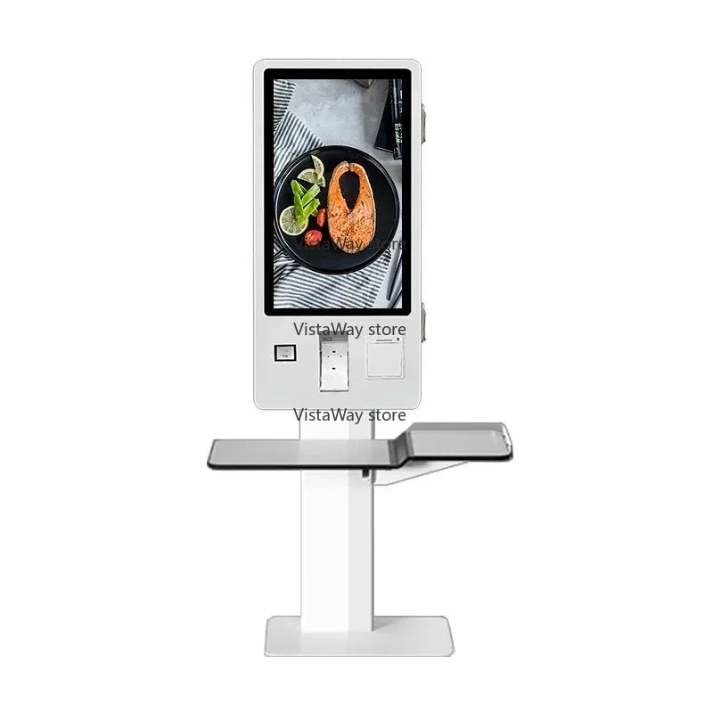 24 27 32 43 Inch Supermarket Self Check Out Touch Screen Kiosk Android PC All In One Self Service Pos Terminal