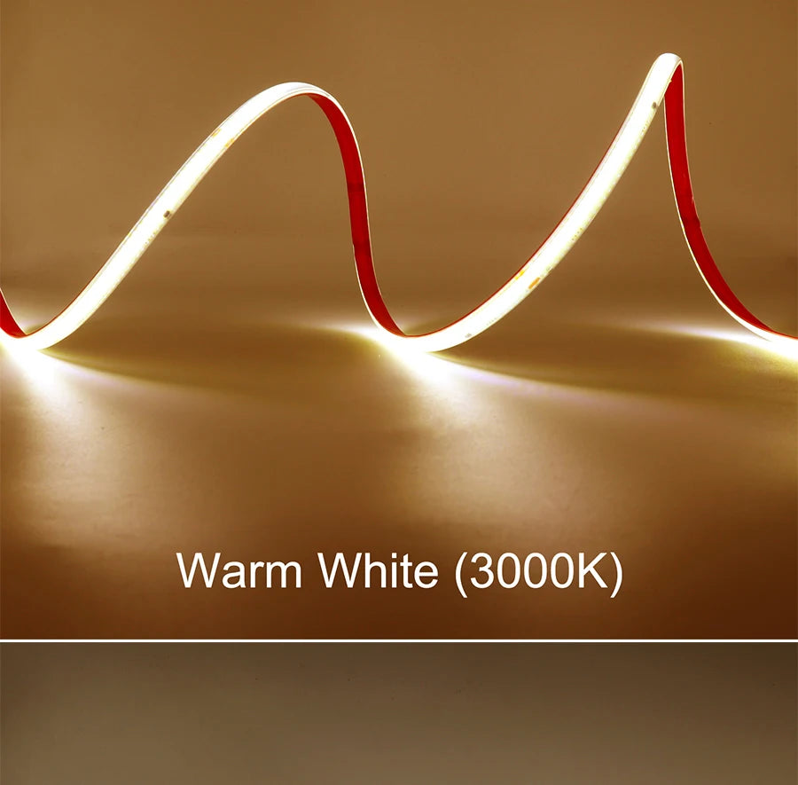 1-50M 220V COB LED Strip Light High Bright Flexible Ribbon Light Tape IP68 Waterproof Outdoor Garden LED Strip 3000K 4000K 6000K