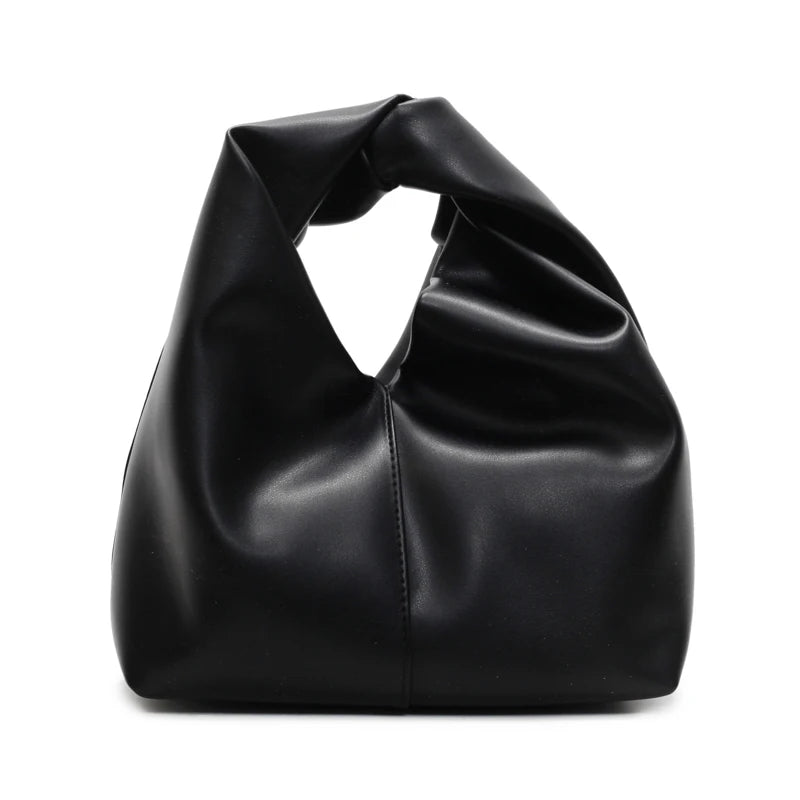 LEFTSIDE Design Small PU Leather Shoulder Bag For Women 2025 New Trend Fashion Y2K Handbags and Purses Females Bucket Bag