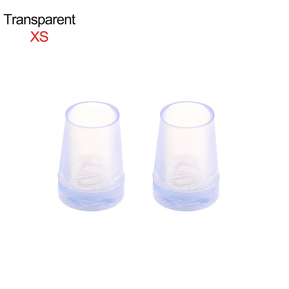 1 Pair Heel Protector Useful Antislip High Heeler Stoppers Wearable Non-slip Round Heel Shockproof Shoes Accessories