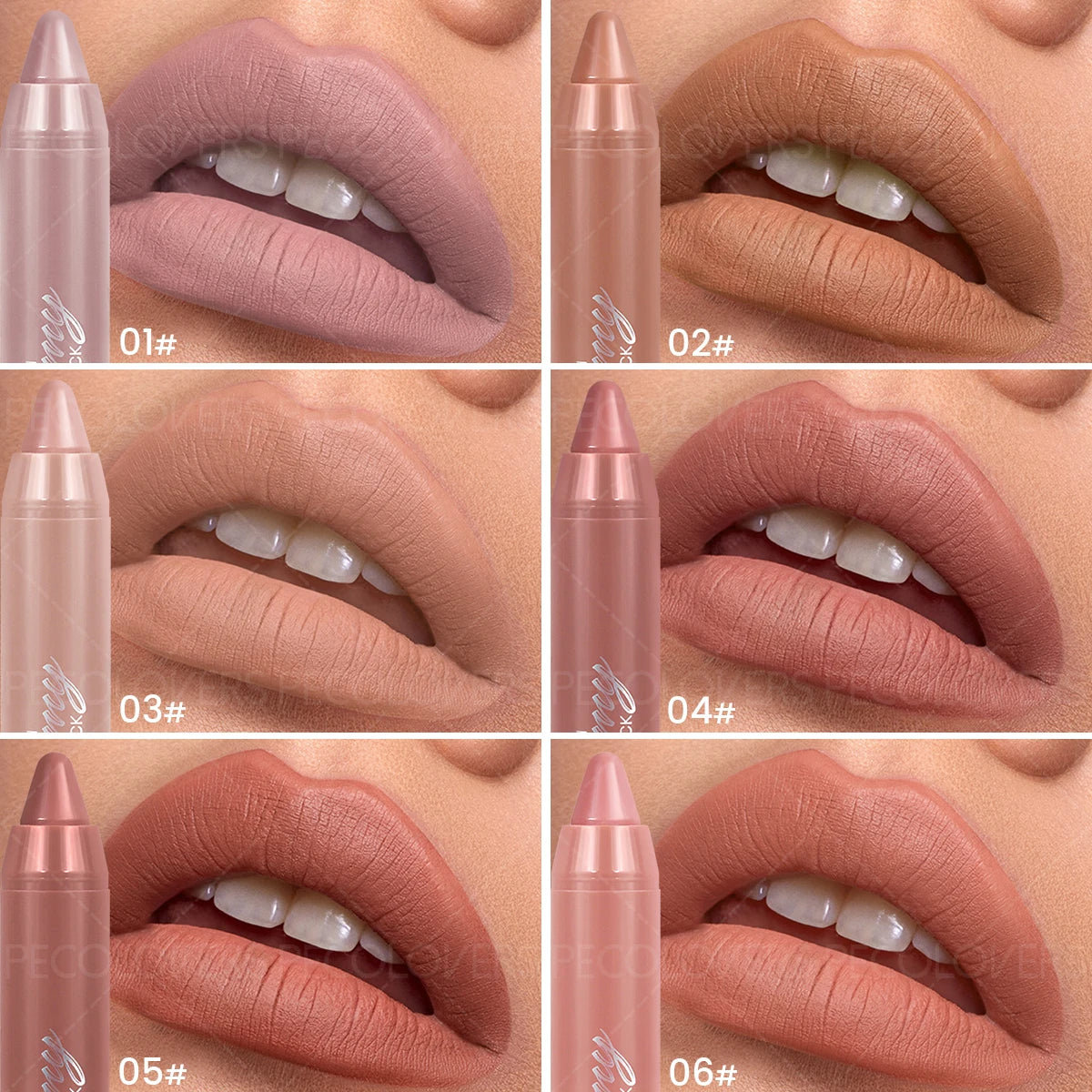 1PC Matte Lipstick Pen-Easy Glide, Long-Lasting, Non-sticky, Soft Comfortable Texture, Compatible With Various Lip Looks, Daily