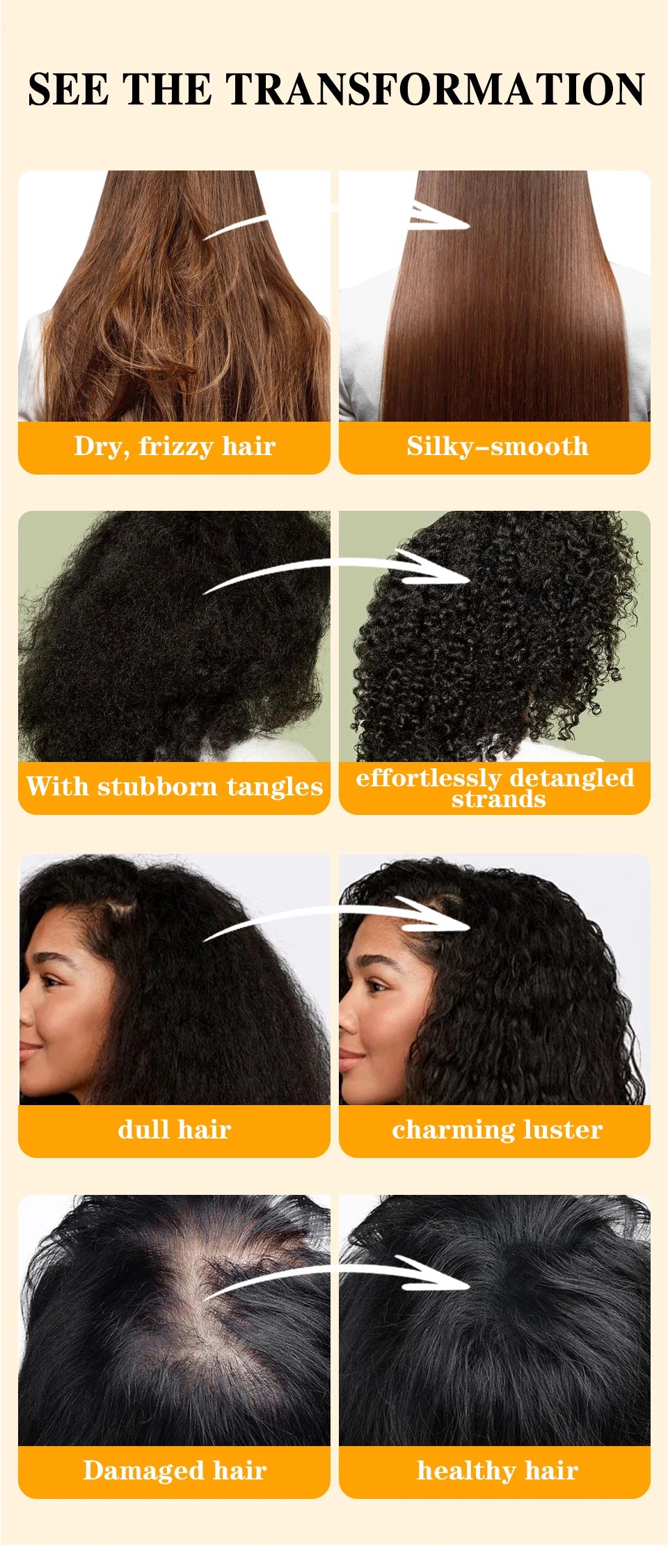 Batana Hair Mask Batana Conditioner Oil 100% Natural Hair Care Oil Prevent Hair Loss Nourishes Dry Hair Ends Improves Smoothness