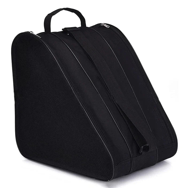Portable Roller Skates Bag Ice Skating Shoes Cover Large Capacity Breathable Kids Inline Skates Storage Bag Skating Shoes Bags