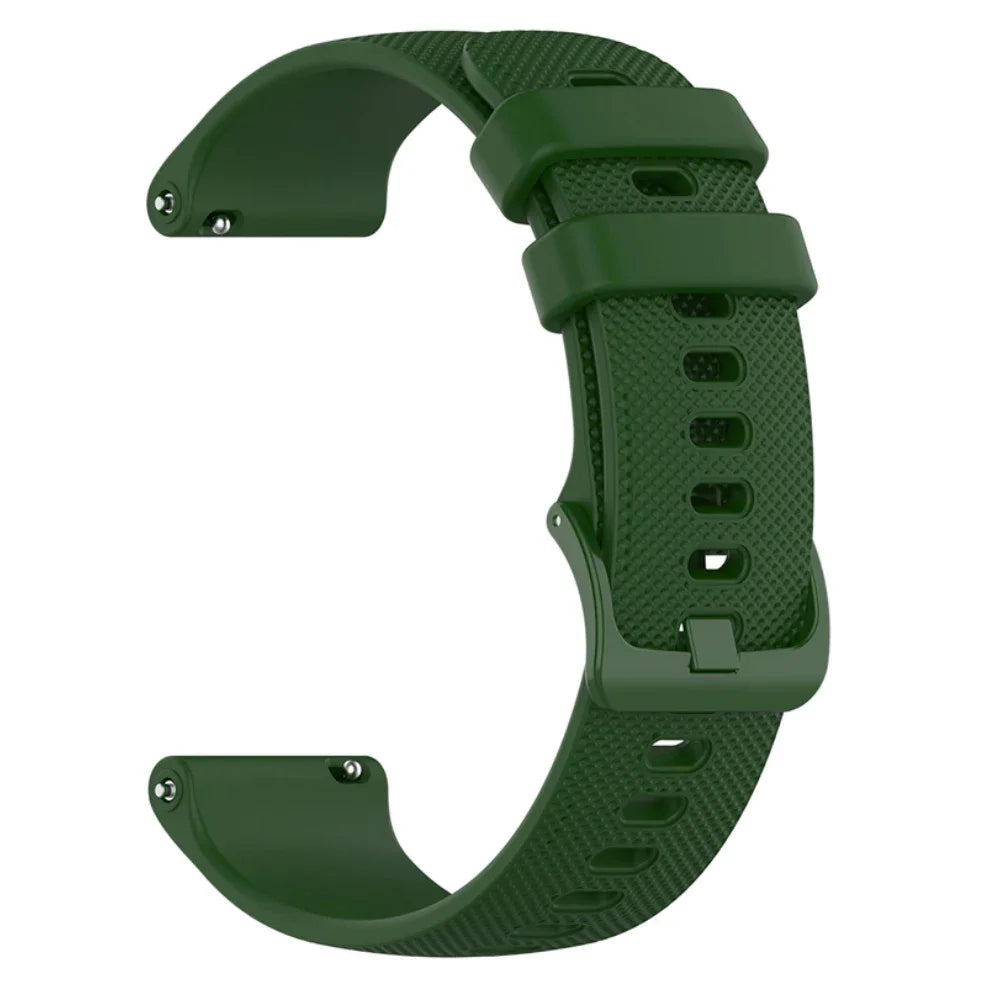 Silicone Strap For Garmin Vivoactive 5 4 Band Forerunner 165 265 255 245 645/Venus 3 Watchband 20mm 22mm Sports Bracelet Correa