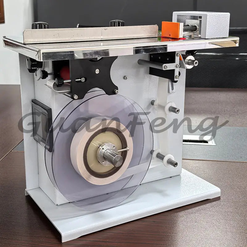 Desktop Corner Sealing Labeling Machine Color Box 90 Degree Sticker