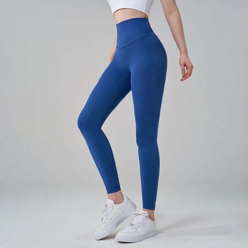 TRY TO BN Yoga Pants Leggings Women Naked Feeling High Waisted Workout Seamless Sports Fitness GymLeggings Push Up Tights Women