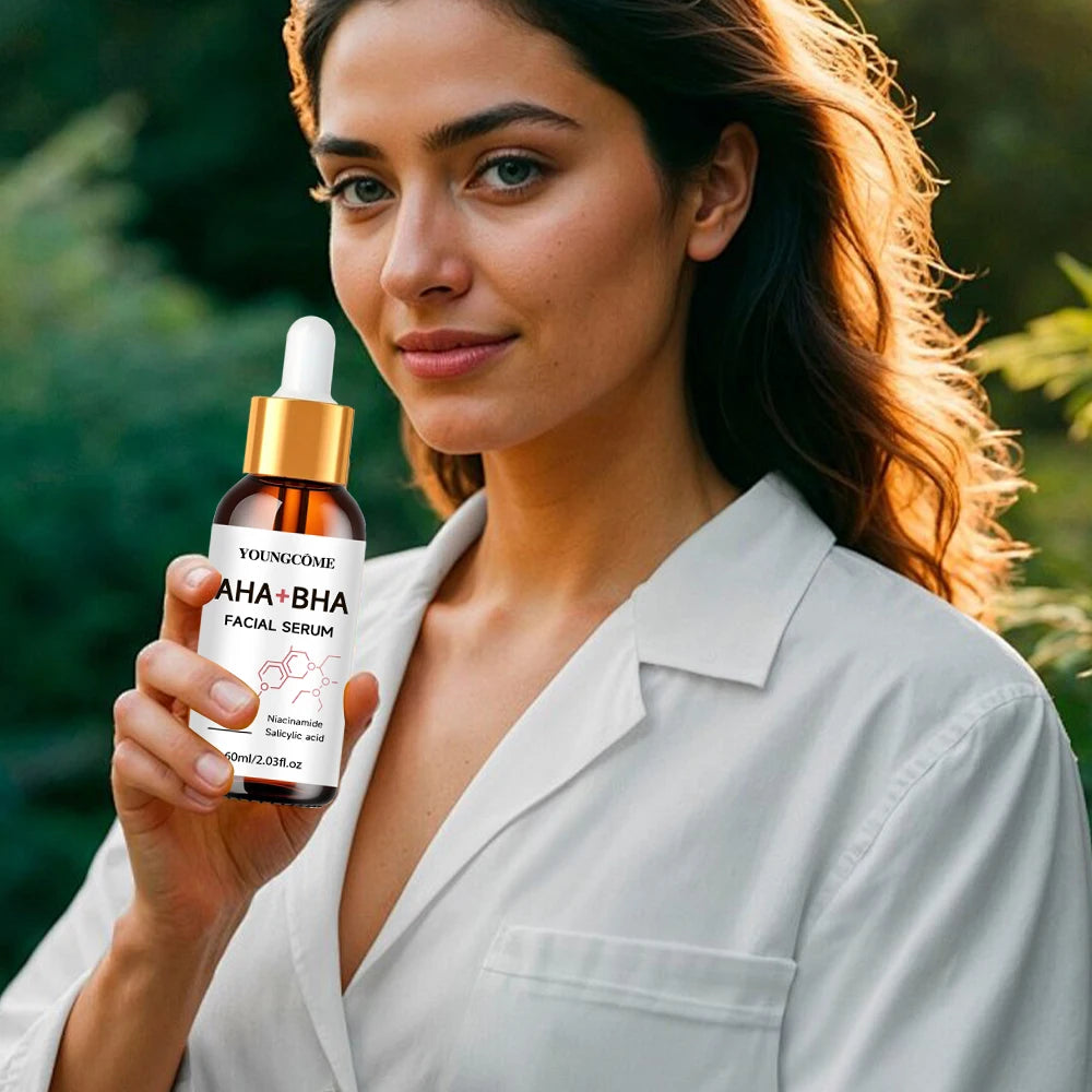 Salicylic Acid Facial Serum Firming Even Skin Tone,unclogs Pores oil Control Lightening Fine Lines Fast Absorption Face Care 