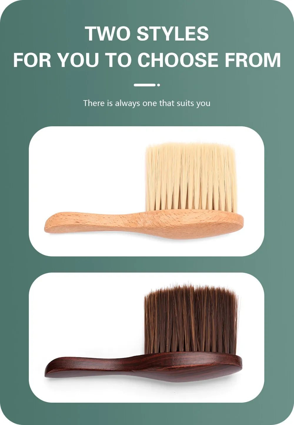 Barbertop Neck Duster Hairdressing Cleaning Brush Hair Brush Remove Soft Brush Salon Stylist Barbershop Tools