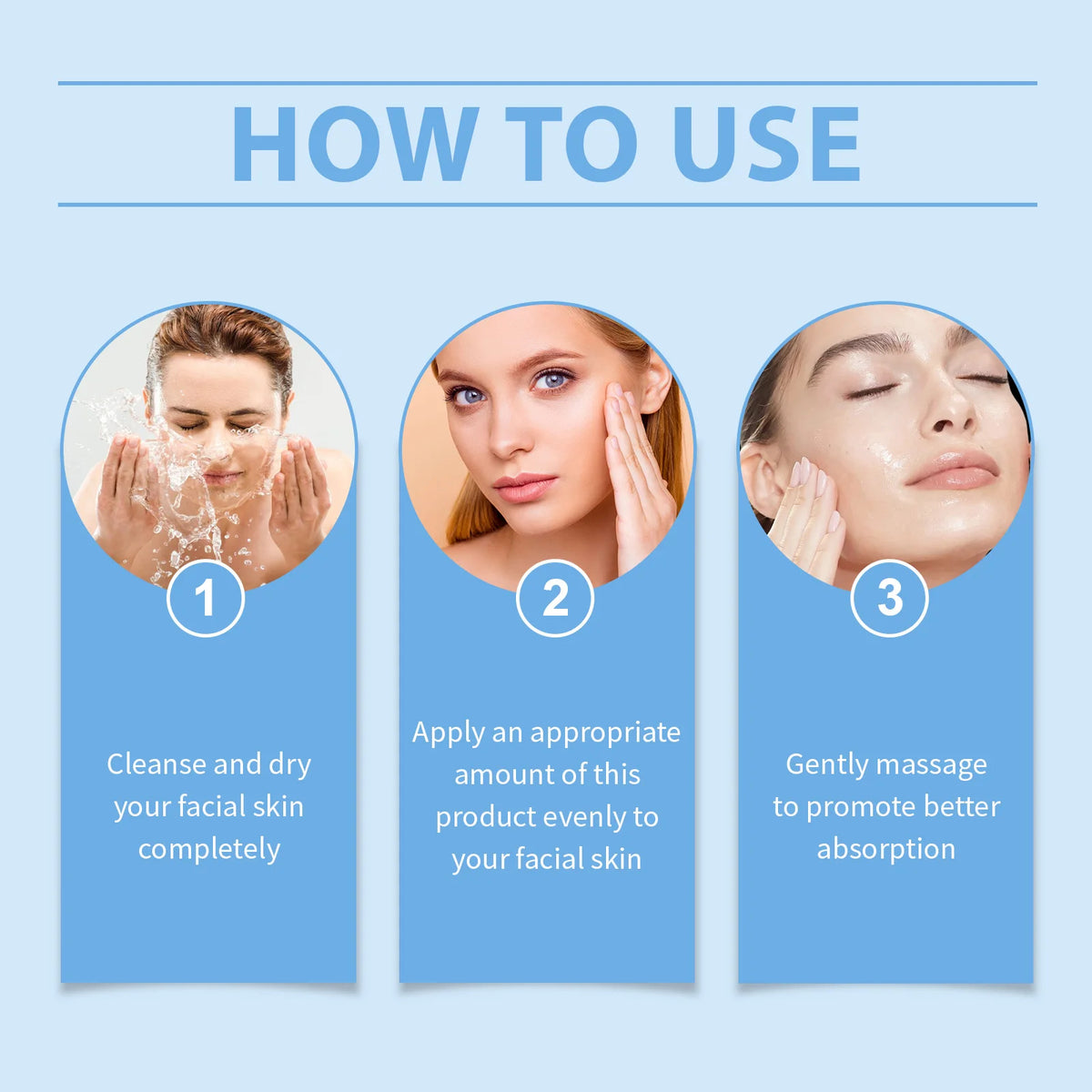 Hyaluronic Acid Wrinkle Remover Essence Fade Fine Lines Face Serum Anti Aging Firming Lifting Whitening Korean Skin Care