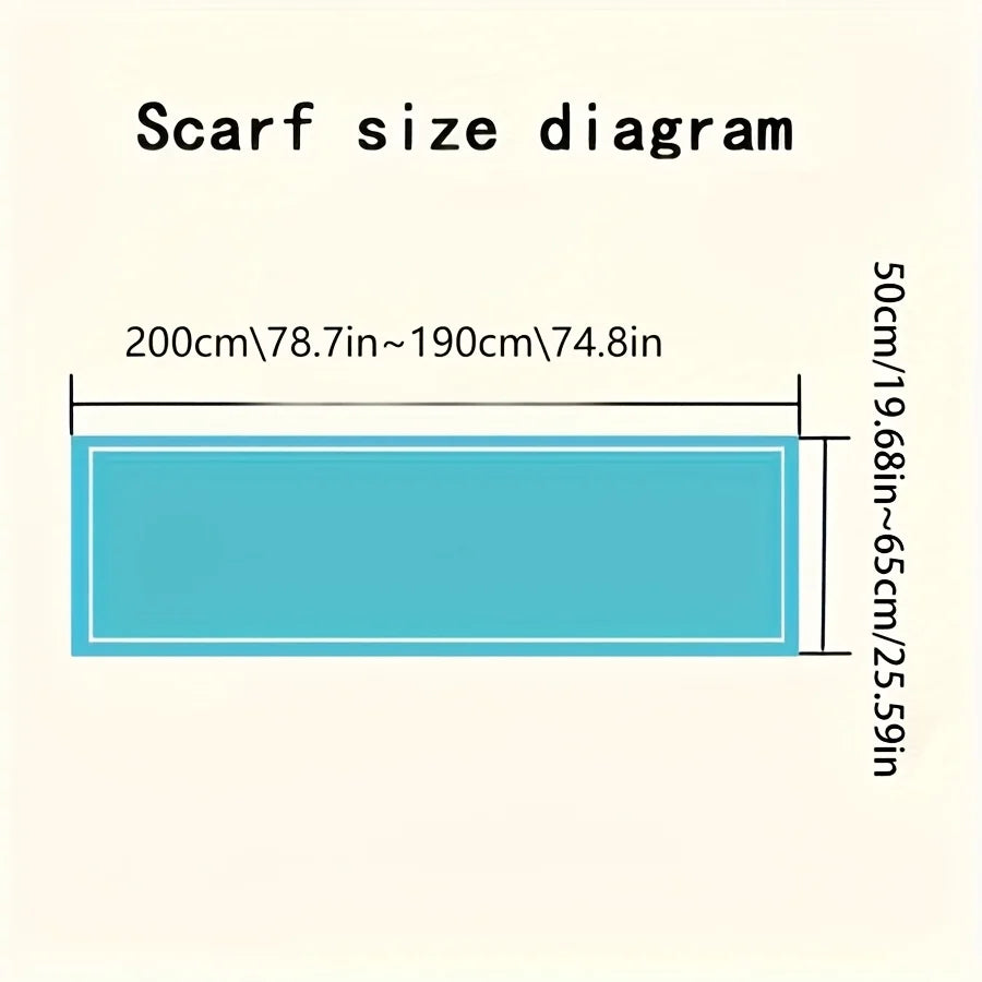 Scarf Ladies Fall And Winter Thickens Warm Neck Scarves Fashion Scarves Cloth Fanta And Fringed Blankets Men's Winter Shawls
