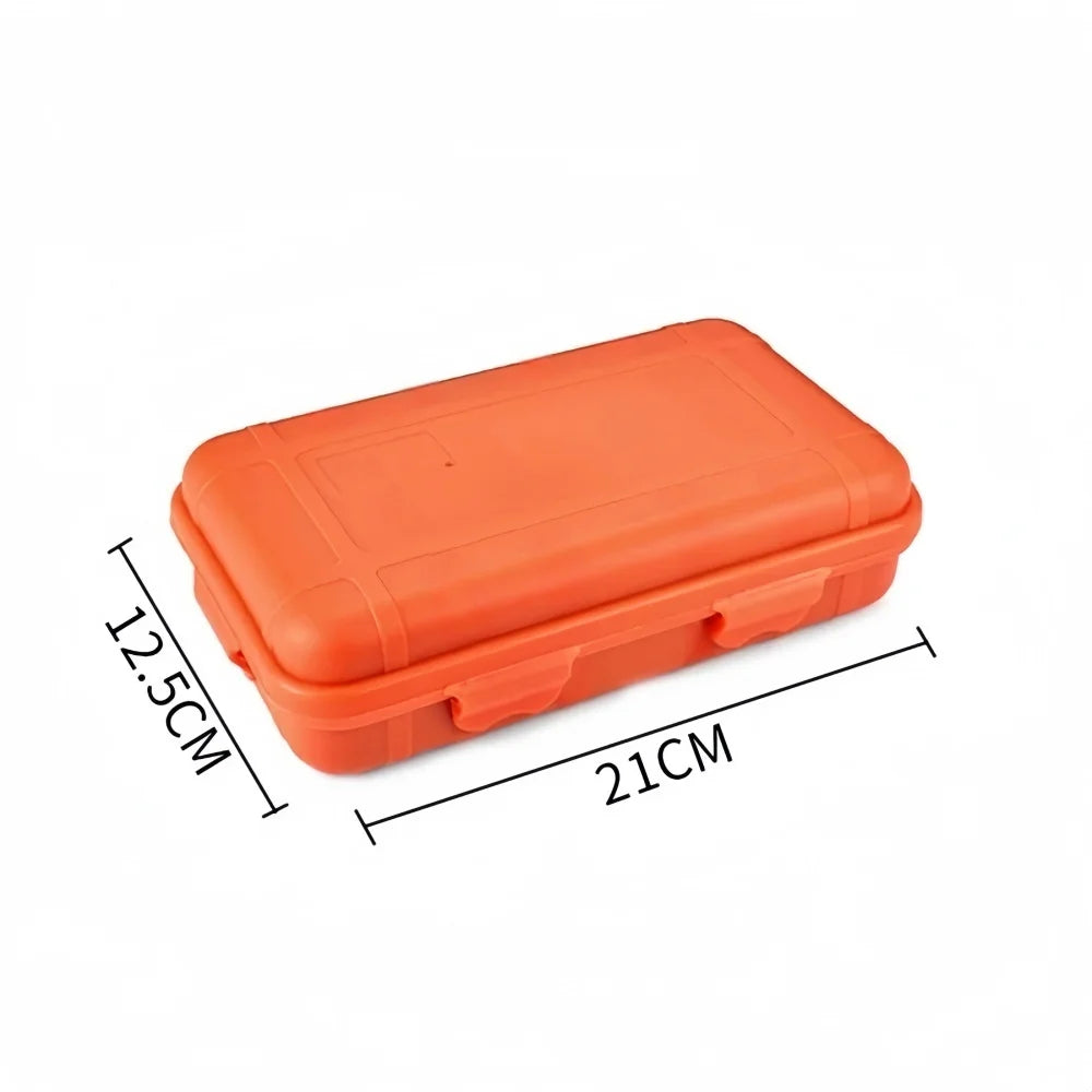 S/L/XXL Size Outdoor Plastic Waterproof Sealed Survival Box Container Camping Outdoor Travel Storage Box