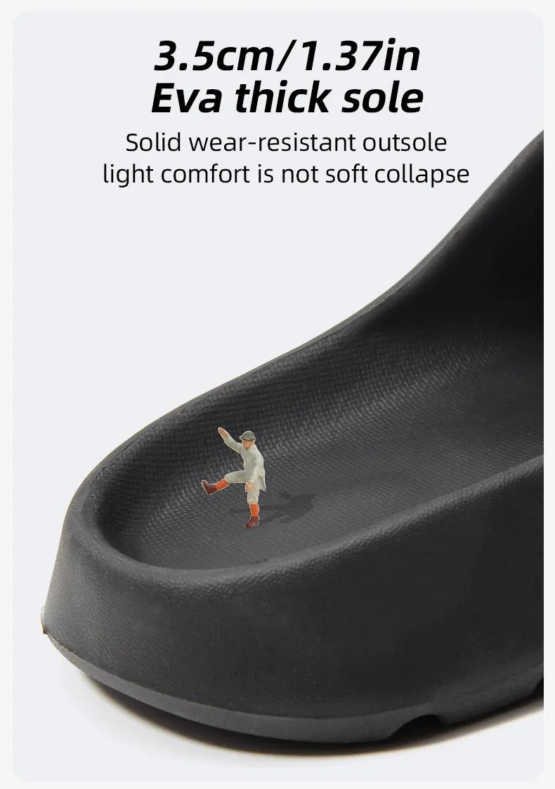 Fashion Brand Women Slippers Classic Sports Sandals Men Casual EVA Flat Slippers Unisex Outdoor Indoor Shoes Beach Slides