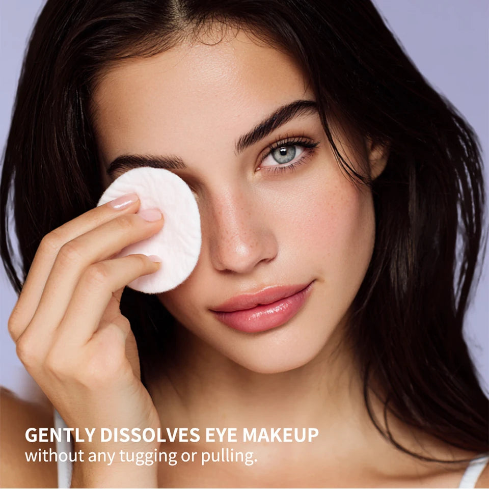 Lakerain Eye Makeup Remover 100ml Oil-Free Soothing Ingredients Gently Dissolves Eye Makeup No Stinging Safe for Sensitive Eyes